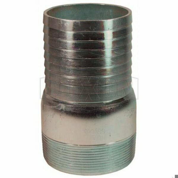 Dixon The Right Connection Global King King Combination Nipple, 6-15/32 in x 6-8, Global Hose Shank x MN GSTC60